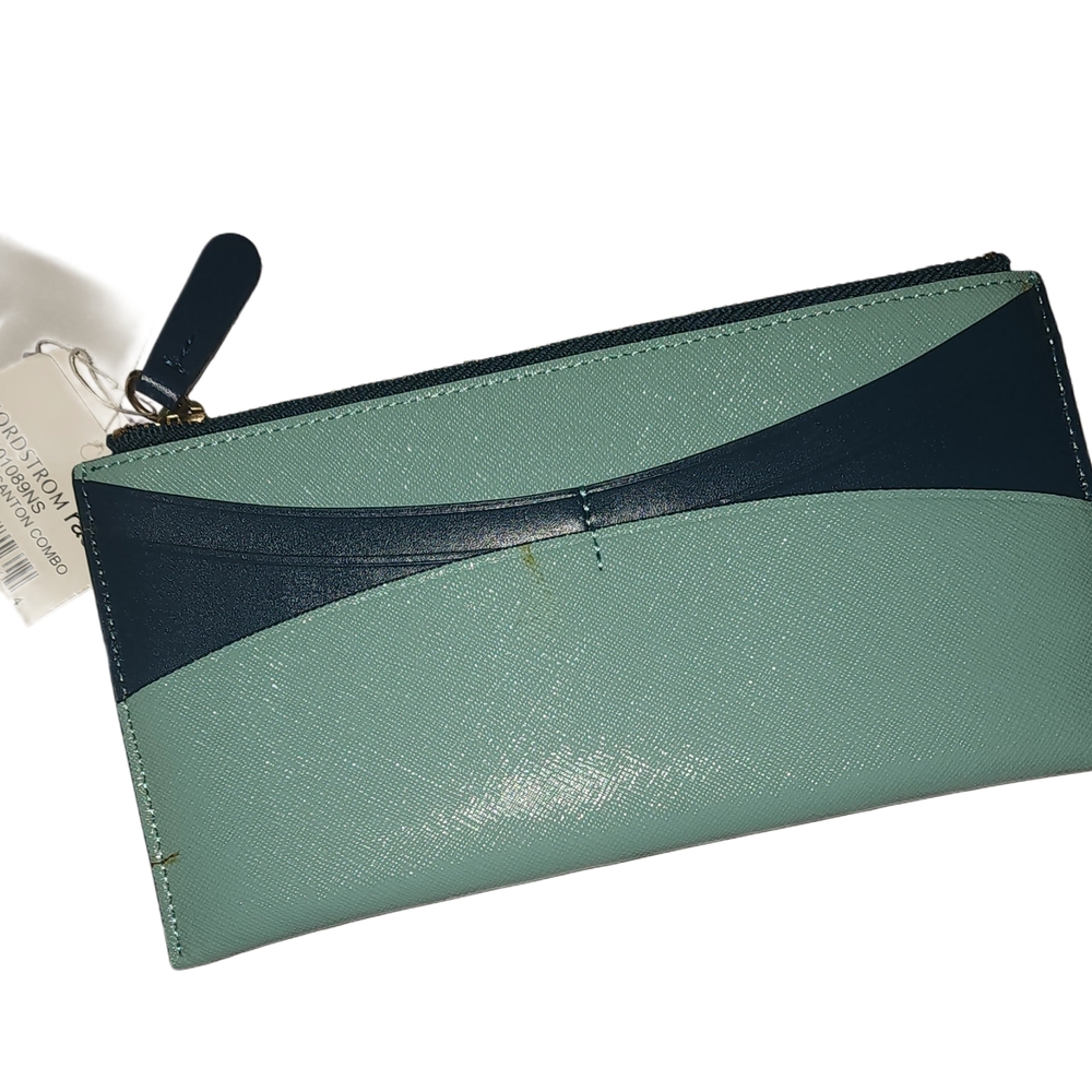 Elegant Two-Tone Women's Wallet